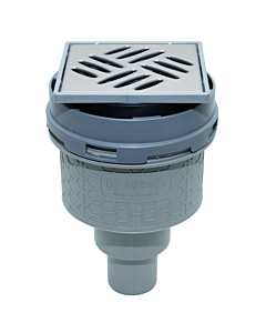 Schedel MultiStar Plan Bodenablauf SKR32100 senkrecht, 88 l/min, DN 50, nach DIN EN 1253