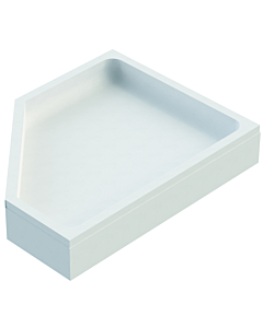 Schedel Bette Caro Duschwannenträger SD22724 80x90x6,5cm, 5 angles, hauteur 17cm