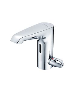 Schell XERIS E2-T Infrarot-Waschtisch-Armatur 002480699 Hochdruck Mischwasser, Netzbetrieb, verchromt, mit Unterputznetzteil
