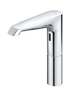 Mitigeur lavabo infrarouge Schell XERIS E2 002670699 HD-K grand, fonctionnement sur secteur, chromé, avec bloc d&#39;alimentation enfichable