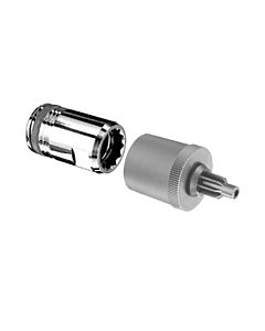 Schell rapide match0 007000699 longueur d&#39;arbre 35 mm, ASAG easy, technologie enfichable, chromé