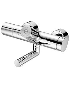 Schell Vitus Wand-Waschtisch-Thermostat 002120699 270 mm, Batteriebetrieb, Desinfektion, Mischwasser, verchromt