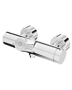 Schell Vitus Vorwand-Duscharmatur 002160699 CVD, Batteriebetrieb, Mischwasser, verchromt