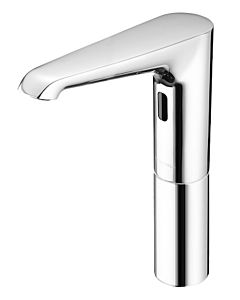 Schell Xeris E Elektronische-Waschtisch-Armatur 012090699 verchromt, Netzbetrieb, für Kaltwasser, mit Steckernetzteil