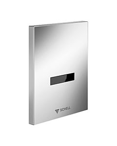 Schell Edition e Fertigmontageset 028080699 Urinalsteuerung, Infrarot, Netzbetrieb 230 V, verchromt