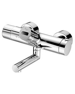Schell Vitus Wand-Waschtisch-Thermostat 016350699 270 mm, Mischwasser, Batteriebetrieb, verchromt