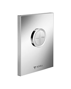 Schell Edition Eco WC-Betätigungsplatte 028040699 Kunststoff chrom