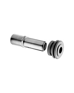 Schell urinal inlet fitting 031120099 G 2000 / 2 AG, with non-return valve, for inlet from the rear