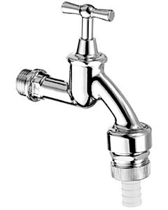 Schell Auslaufventil 034170699 chrom, Oberteil mit Knebelgriff, Sicherungskombi