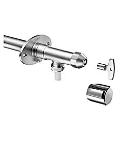 Schell Polar II frost-proof complete fitting 039950399 DN 15, matt chrome, without pipe aerator