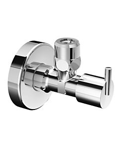 Schell Pint regulating angle valve 053900699 G 2000 / 2 AG x G 3/8 AG, with regulating valve, chrome-plated