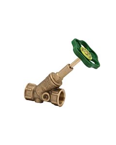 Schlösser free-flow valve 0015052000001 DN 20, Rp 3/4, without draining, rising spindle