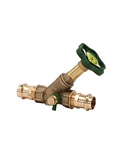 Schlösser Freistromventil 0015382200001 DN 20, 22mm, IG, mit Entleerung, nichtsteigende Spindel