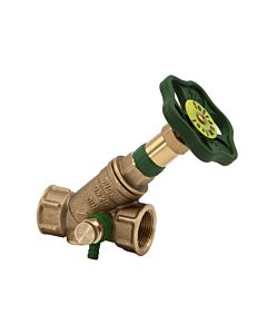 Schlösser KFR valve 0016302000001 DN 20, Rp 3/4, with drainage, non-rising spindle