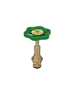 Schlösser free-flow valve upper part 0018162000001 DN 20, G 3/4, brass, rising stem