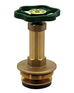 Schlösser free-flow valve upper part 0018185000001 DN 50, G 2, brass, non-rising stem