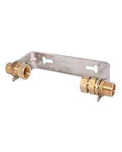 Schlösser water meter bracket 0022502500001 2000 &quot;Qn 2.5, rigid, horizontal, stainless steel, screw connections