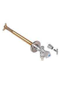 Locks Frost-Tec external fitting 0028151550001 2000 /2&quot;, triangular handle, with socket wrench, for body shell, chrome