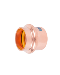 HS AQUAGAS V  Verschlusskappe 28 mm 4541028 Kupfer, Press Copper,  Fitting für Gas und Wasser