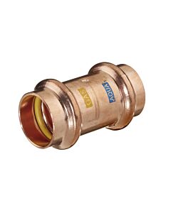 HS AQUAGAS V coupling 28 x 28 mm 450002828 copper, press copper, fitting for gas and water