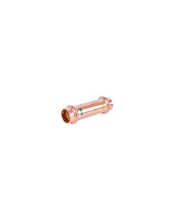 HS AQUAGAS V Schiebemuffe 18 x 18 mm 450401818 Kupfer, Press Copper,  Fitting für Gas und Wasser