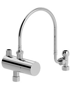 CARLDIX Angle Valve Thermostat Set 09090001-00 1/2 inch, chrome