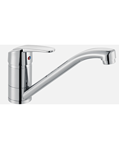 Heinrich Schulte alpha_100 single-lever sink mixer Z058802-00010 chrome-plated, swiveling pipe spout