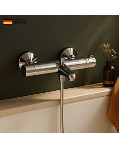 Robinet de baignoire CARLDIX 03000050-00, montage en surface, sans douchette, 1/2&quot;, chromé