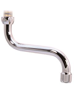 Heinrich Schulte Universal-S-Auslauf Z014025-00010 150 mm, 3/4" IG, verchromt