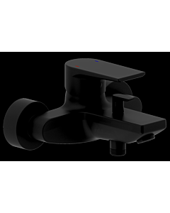 Heinrich Schulte alpha_400 Wannenarmatur Z069406-00280 mattschwarz, Ausladung 170mm, ohne Brausegarnitur