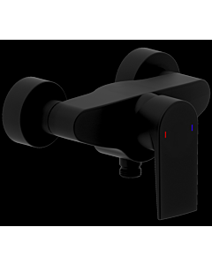 Heinrich Schulte alpha_400 Brausearmatur Z069602-00280 mattschwarz, ohne Brausegarnitur