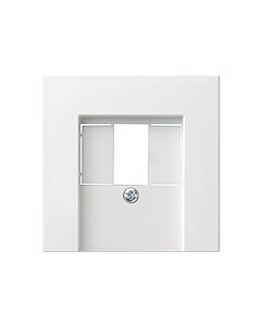 Gira central cover for TAE and USB Reinweiß glossy 027603 socket 027603