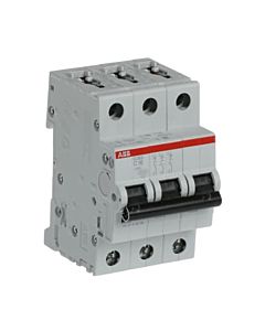 Disjoncteur ABB Stotz S203-C16 2CDS253001R0164, caractéristique C : 6 kA 16 A triphasé