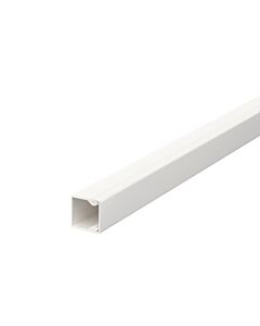 Gaine murale/plafond OBO avec Obert. 15x15x2000 6191002 WDK15015RW, avec perforation de base, blanc pur RAL 9010
