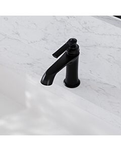 Steinberg série 350 mitigeur lavabo 3501010S sans garniture de vidange , noir mat