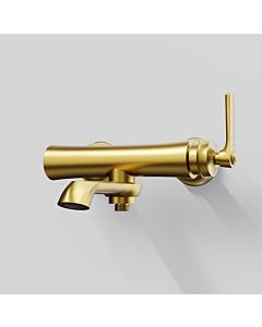 Steinberg Serie 350 Wannenarmatur 3501100BG brushed gold, Aufputz