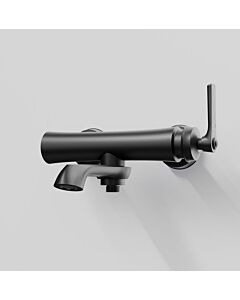 Steinberg Series 350 Bath mixer 3501100S matt black, surface-mounted