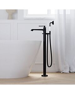 Steinberg Serie 350 Wannenarmatur 3501162S freistehend, matt black