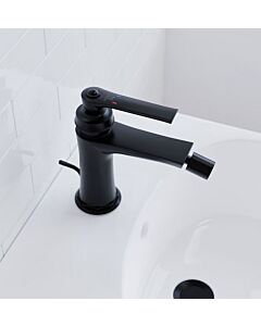 Steinberg Mélangeur de bidet série 350 3501300S avec garniture de vidage , noir mat