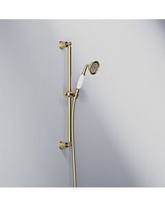 Steinberg Serie 350 Brausegarnitur 3501600BG Handbrause, Brausestange, Schlauch 1500mm, brushed gold