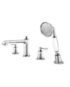 Steinberg série 350 mitigeur de bain quatre trous 3502400 saillie 205 mm, chromé