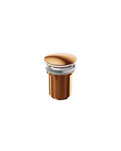 Steinberg Ablaufgarnitur 1001692 RG mit Druckverschluss, für Waschtische mit Überlauf, Rose Gold