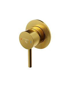 Steinberg Serie 100 shower mixer 1002250BG concealed, with ceramic cartridge and built-in body 2000 /2&quot;, brushed gold