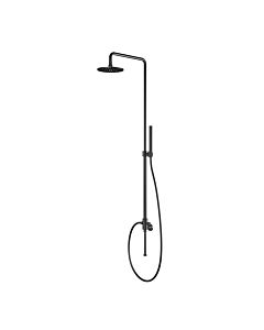 Steinberg Serie 100 shower set 1002770S with rain shower and hand shower, matt black