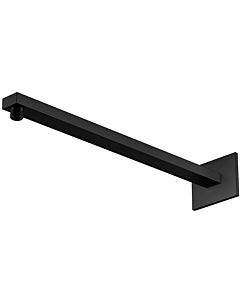 Steinberg Serie 120 arm 1207910S 400 mm, with reinforced wall bracket, matt black, wall mounting