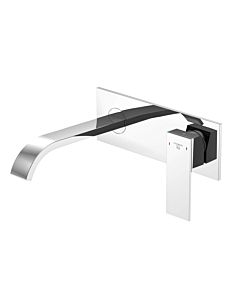 Steinberg Serie 135 basin mixer 13518543 projection 175 mm, with ceramic cartridge and cascade spout, chrome