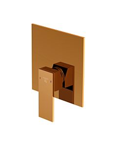 Steinberg Serie 160 finishing set 16022433RG rose gold, cover plate 165x165mm, for bath/shower mixer