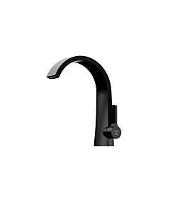 Steinberg series 280 basin mixer 2801010S projection 155mm, matt black, without waste set