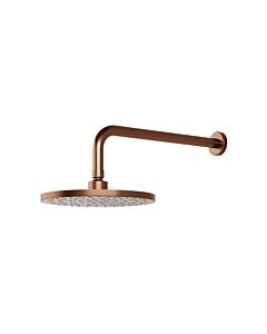 Steinberg Series 340 Rain Shower 3401686 BC 220x12mm, Easy-clean System, Ceiling Connection, Brushed Copper