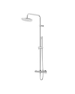 Steinberg Series 340 shower set 3402721 with thermostatic mixer, rain shower, hand shower, chrome